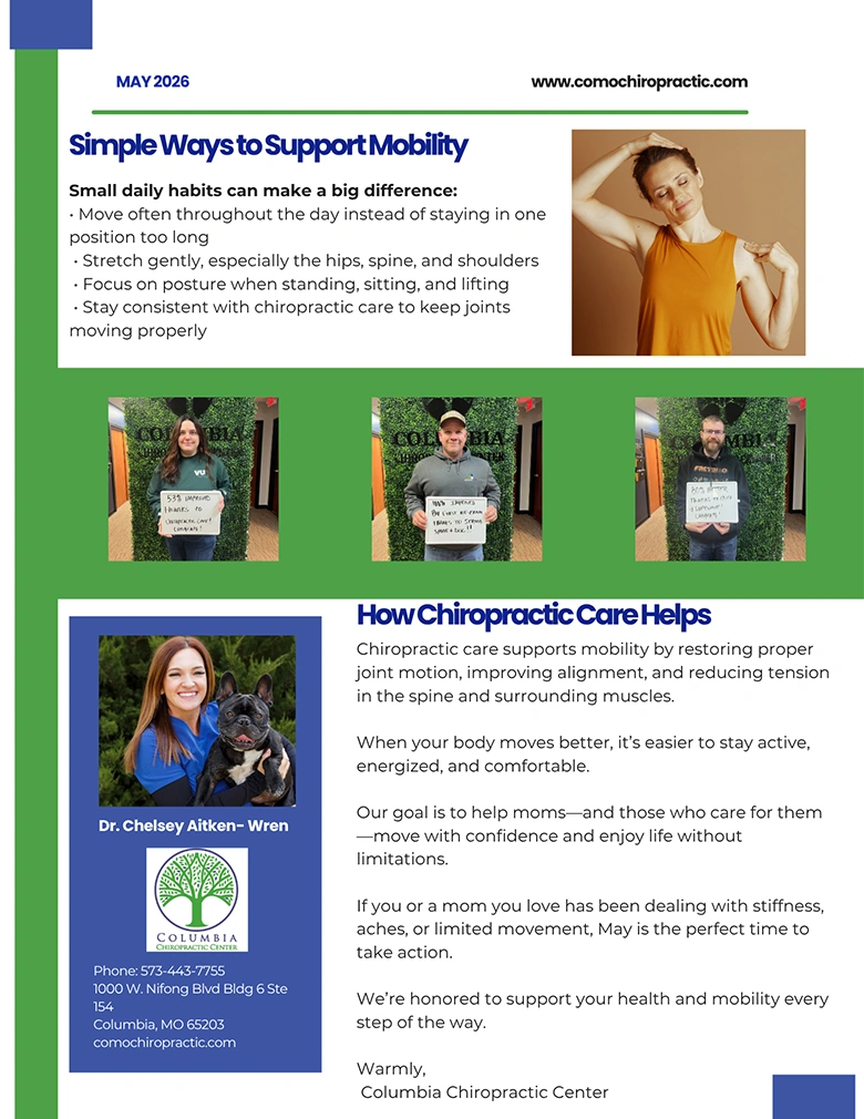 Chiropractic-Colombia-MO-May-2026-Newsletter